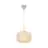 Nordlux Milford Pendelarmatuur Glas Wit | Geschikt voor E27
