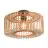 Good&Mojo Plafondlamp Bromo Bamboe Bruin S | Geschikt voor 1x E27 